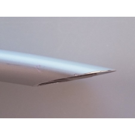 Maniglione ingresso 590 mm alluminio grigio