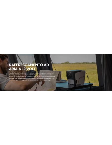 Refroidisseur d’air évaporatif portable Totalcool TC3000 - fonctionnement 12 V, 24 V et 230 V