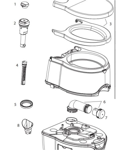 THETFORD Porta Potti Excellence Wasserfüller –...