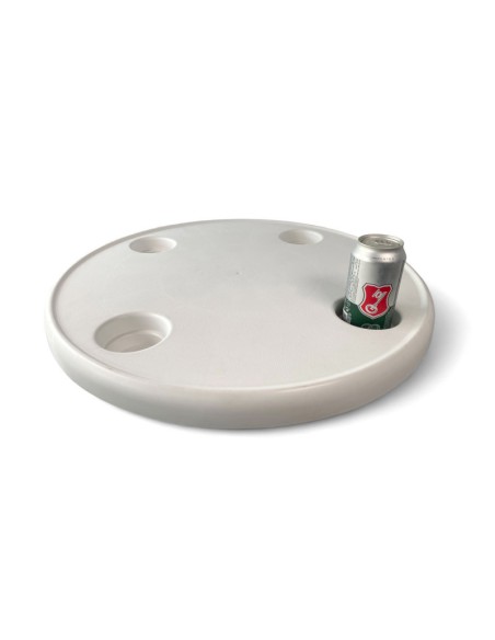 Round table diameter 60 cm with telescopic base 40/70 removable