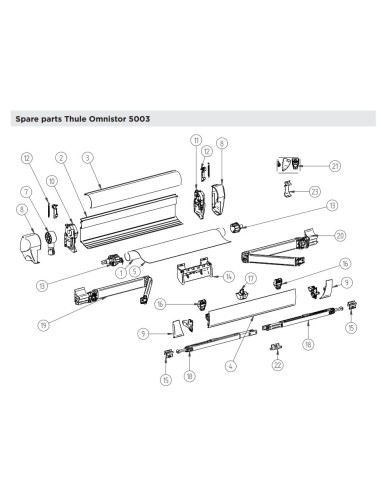 MECANISMO DERECHO PARA 5003 THULE - 1500601595