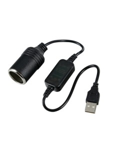 Adattatore da porta USB a presa 12V femmina accendisigari