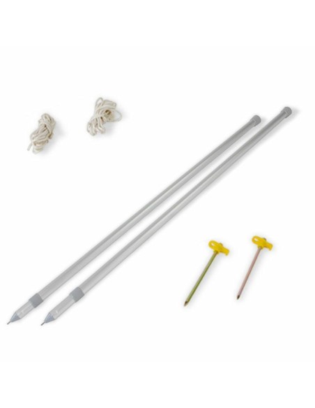 POTEAUX DE KIT FIAMMA - 06537-01 pour auvent arrière Cache de porte arrière