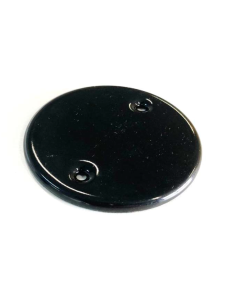 CAN - KIT SPARTIFIAMMA E PIATTELLO 2 VITI SEMIRAPIDO FORATO SMALTATO 75 mm