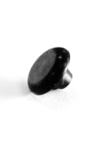 CAN COPRIFORO A FUNGO NERO PER FORO Ø 55 MM 3000826