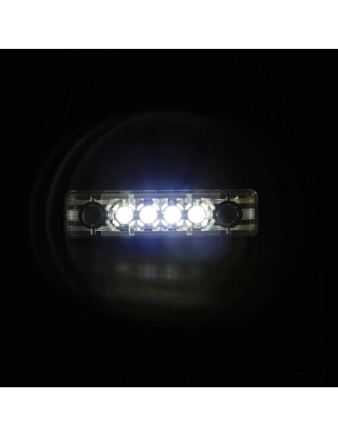Luce ingombro - 4 Led SMD - 12/24V - Bianco 65x16
