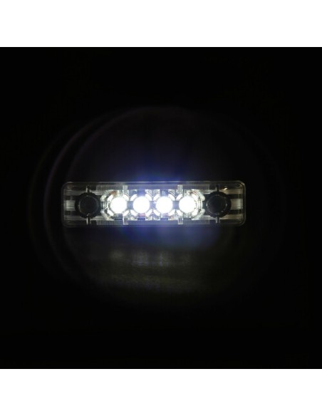 Luce ingombro - 4 Led SMD - 12/24V - Bianco 65x16