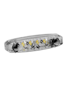 Luce ingombro - 4 Led SMD - 12/24V - Bianco 65x16