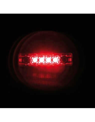 Luce ingombro - 4 Led SMD - 12/24V - Rosso 65x16