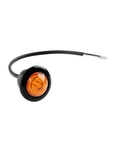 LUCE DA INCASSO ARANCIO 12/24V