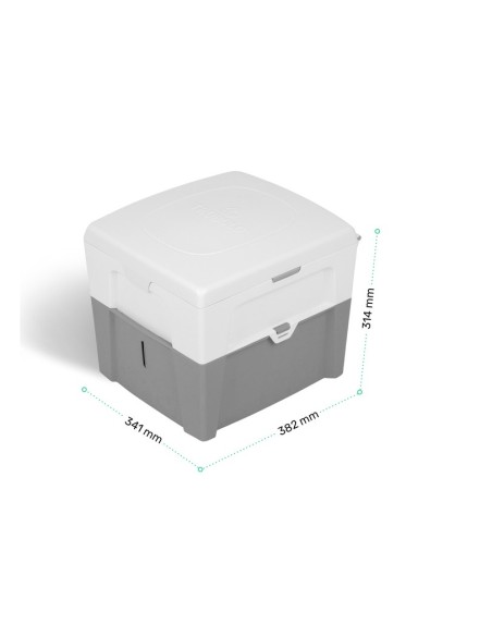 Séparation des toilettes Trobolo WandaGO V2 réglable en hauteur
