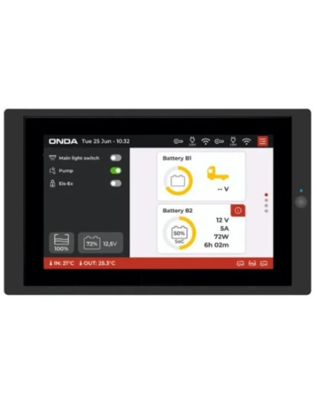 NORDELETTRONICA CP107-NE Pannello di comando con display touch 7 pollici a colori