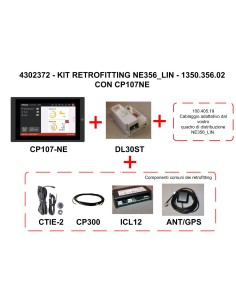 NORDELETTRONICA NE356T-L to NE356_LIN retrofitting kit...