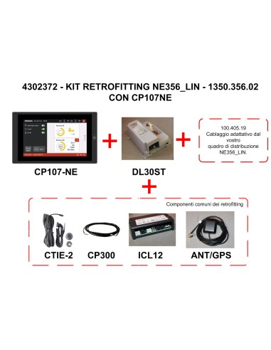 NORDELETTRONICA Kit retrofitting da NE356T-L a...