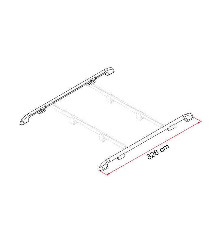 Roof Rail FIAMMA Roof Rail