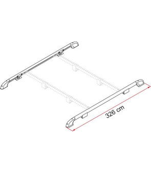 Dachreling FIAMMA Dachreling