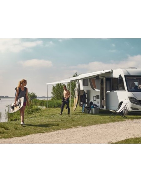 Thule Omnistor 8000 Anthrazit-Wandmarkis 6,00 Meter mit Mystic Grey Stoff – 301674