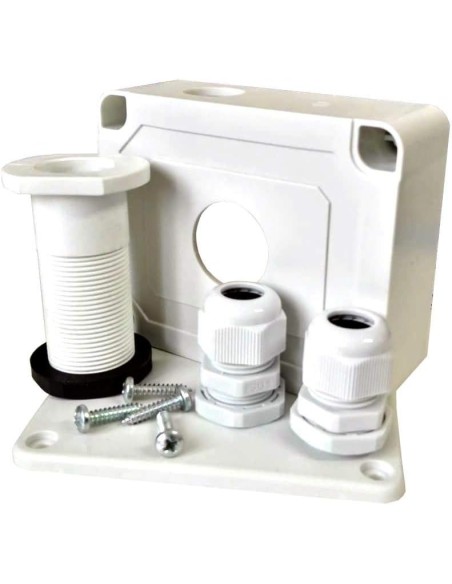 VeeTech PASSACAVO per Tetto Camper MULTIBOX Tenuta STAGNA con Due PG13,5 6 Vie