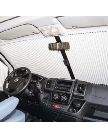 Windschutzscheibenjalousie für Ducato X290 - 2014, Peugeot Boxer und Citroën Jumper Standard Beige Fiat