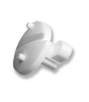 Pair of Screws for Closing Grids L White Fridge Dometic 2951766993