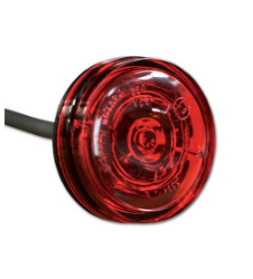 Rotes Rundlicht mit LED Ø 38mm