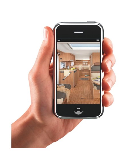 BOMAVIEW Cámara de visión interior de vehículos siempre conectada gestionada por App