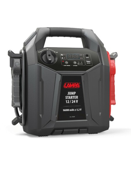 LAMPA Professional Jump Starter, 12V (3000A)/24V (1500A), LiFePo