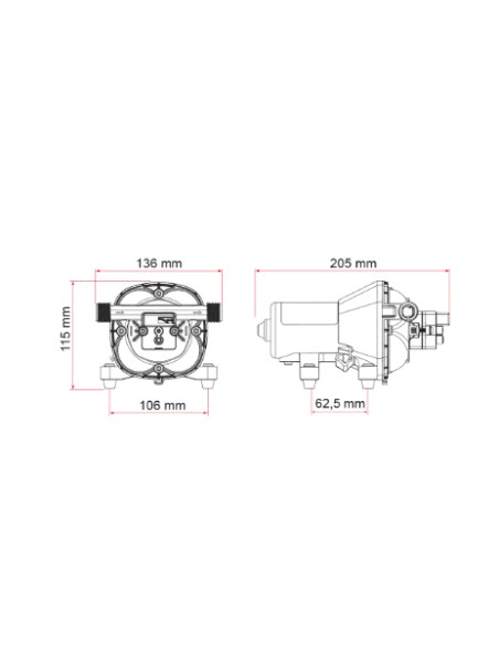 FIAMMA AQUA 8 12V Pumpe - 13L - 07073-02