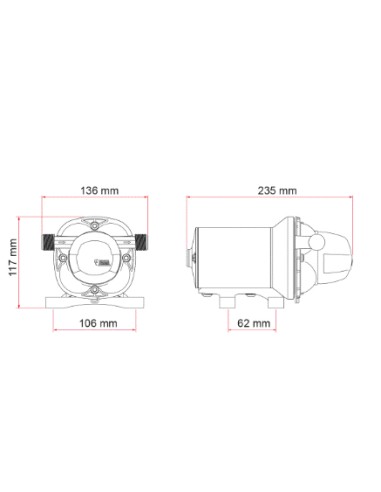 FIAMMA AQUA 8 12V Pump - 13L - 07073-02