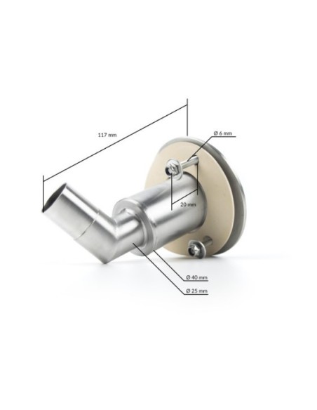 AUTOTERM Auspuffende 24mm A+