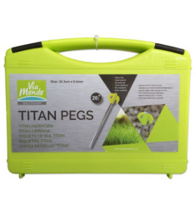 Clous de fixation ViaMondo Titan Pegs avec fixation pratique