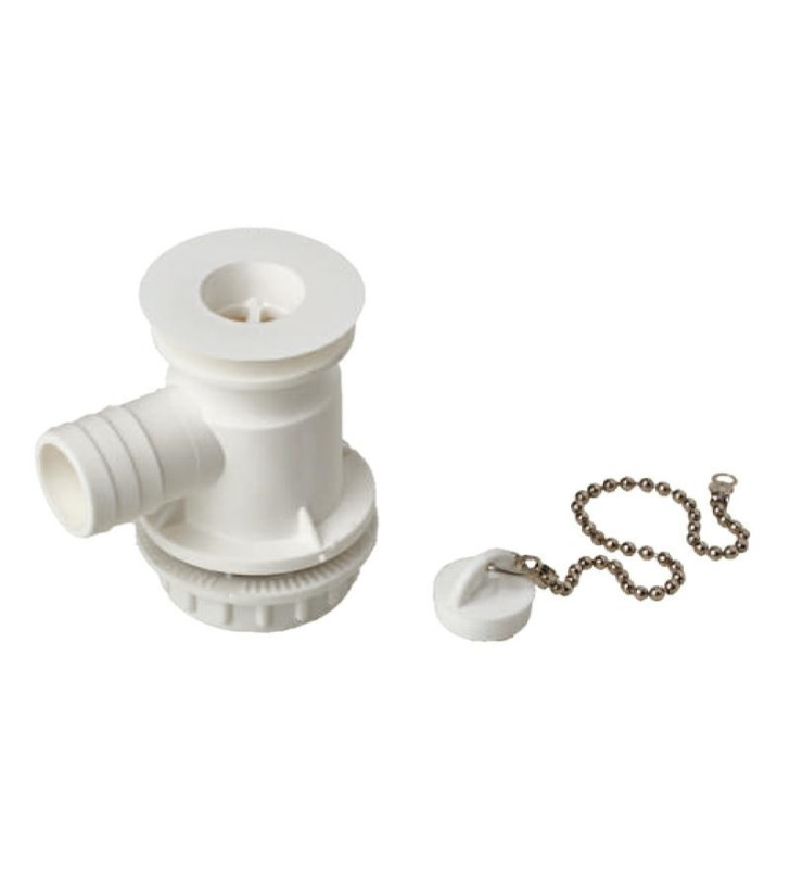 Siphon de Vidange Droit Diamètre 25 MM camping car Van Caravane