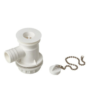 Bonde de DOUCHE 30 mm - courbée - PG25 - complète