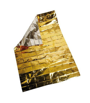 Gold / silver isothermal blanket - 160x210 cm