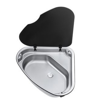 THETFORD triangular sink Basic Line Series 33 Right