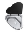 Lavabo triangular THETFORD Serie Basic Line 33 Derecha