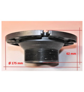 MALE FIXING FLANGE 4x3 FOR WC - M connection (NPT)