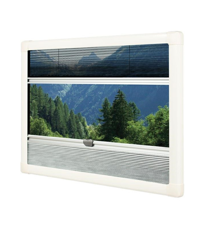 Zanza DUO PLISSE blackout blind