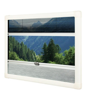 Zanza DUO PLISSE blackout blind