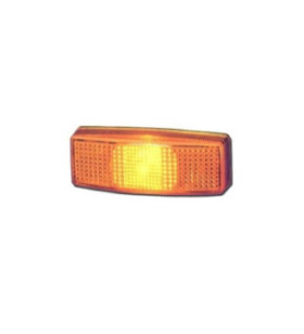 Luz lateral naranja en voladizo 110X40 mm 2