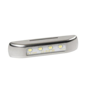 LUCE INGOMBRO A 4 LED 12/24V BIANCA F-13