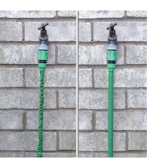 HABA - MANGUERA DE AGUA EXTENSIBLE DE 7,5 - 22,5 MT