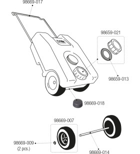 Roll Tank 23 W black water FIAMMA gray 02428A01-