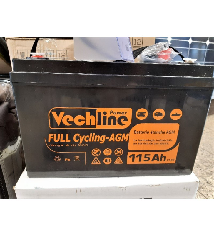 VECHLINE 115 Ah Full Cycling AGM battery