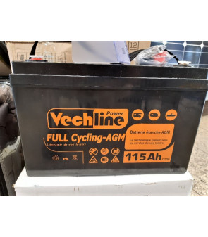 VECHLINE 115 Ah Full Cycling AGM battery