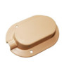 Beige grommet cover