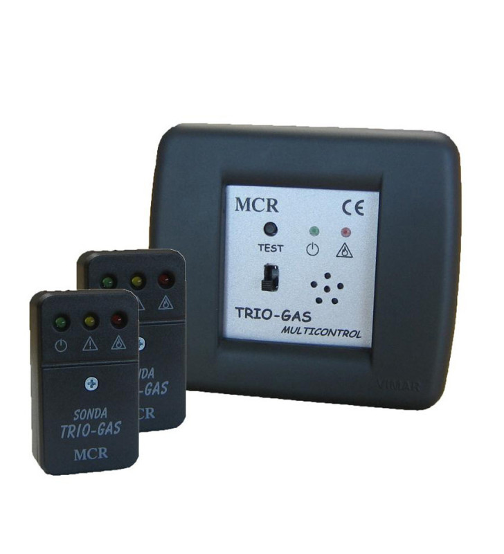 Trio-gas Multicontrol built-in 2 MCR probes