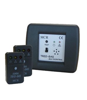 Trio-gas Multicontrol built-in 2 MCR probes