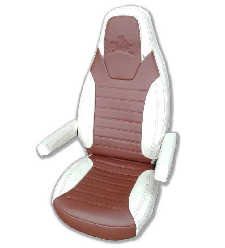 Set of 2 Ford seat covers from 2014 Brown Eco-leather