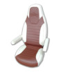 Set of 2 Ford seat covers from 2014 Brown Eco-leather